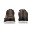 Allied Oregon Slip On Safety Shoe Color Brown Front View 1