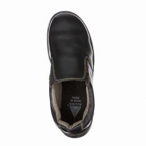 Allied Oregon Slip On Safety Shoe Color Black Top View 1