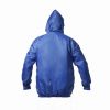 Parka Quilted Jacket Color Blue Back