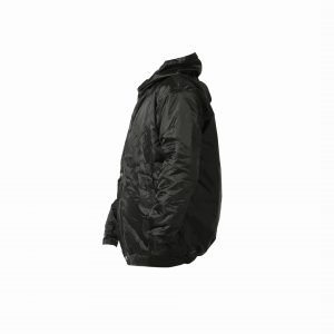Parka Quilted Jacket Color Black Side