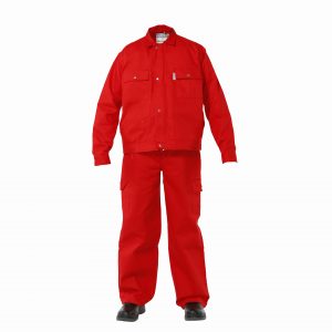 Premium 100% Cotton Jacket - Color Red