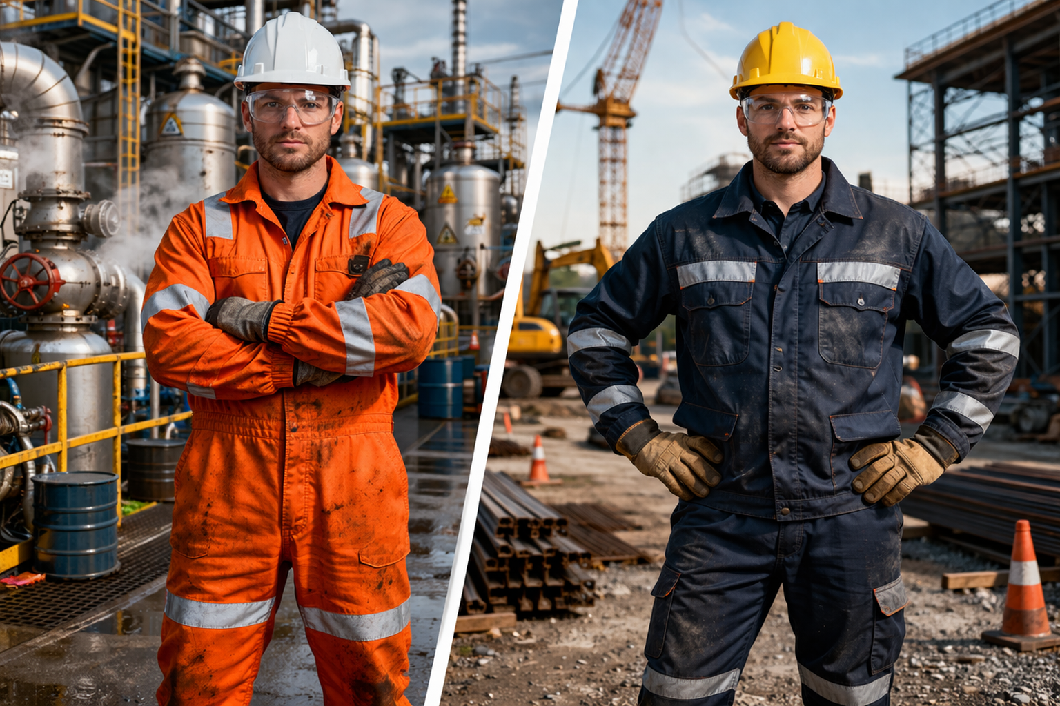 Coveralls vs Two-Piece Workwear: Which is Safer for Industrial Use?