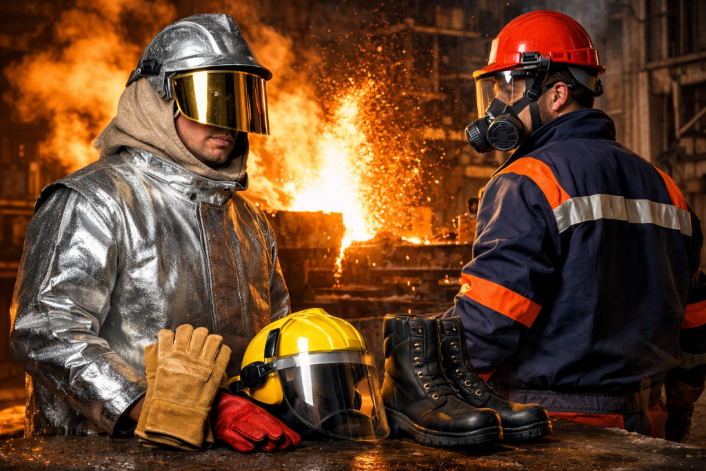 What Are the Features of Fire Protective Clothing for Manufacturers Working in Industries and Construction Sites?