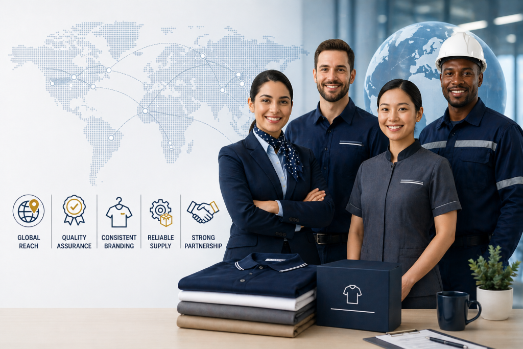 Selecting a Corporate Uniform Supplier to Streamline Your Global Workforce Branding
