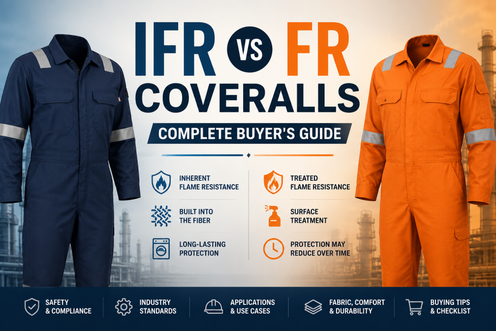 IFR Coveralls vs FR Coveralls: Complete Buyer's Guide