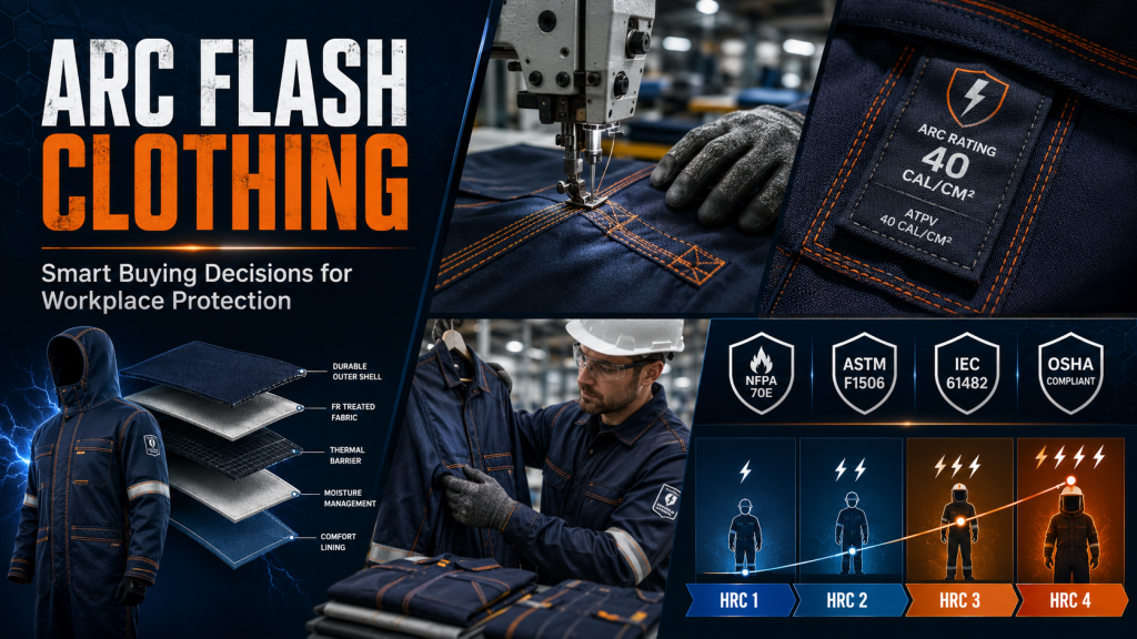 Arc flash clothing: smart buying decisions for workplace protection