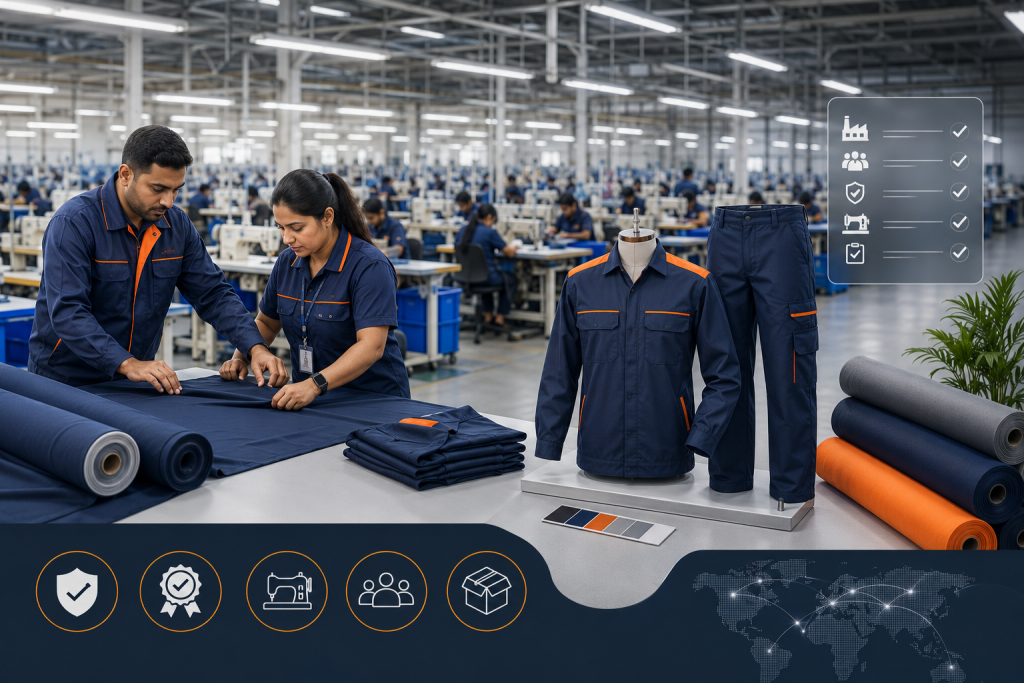 How to choose a factory worker uniform manufacturer for large-scale operations