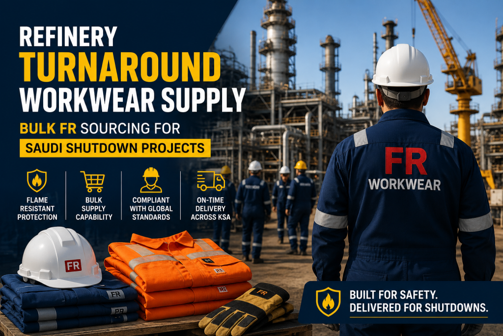 Refinery Turnaround Workwear Supply: Bulk FR Sourcing for Saudi Shutdown Projects