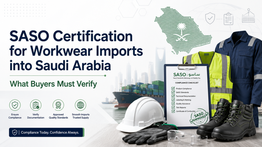 SASO Certification for Workwear Imports into Saudi Arabia: What Buyers Must Verify