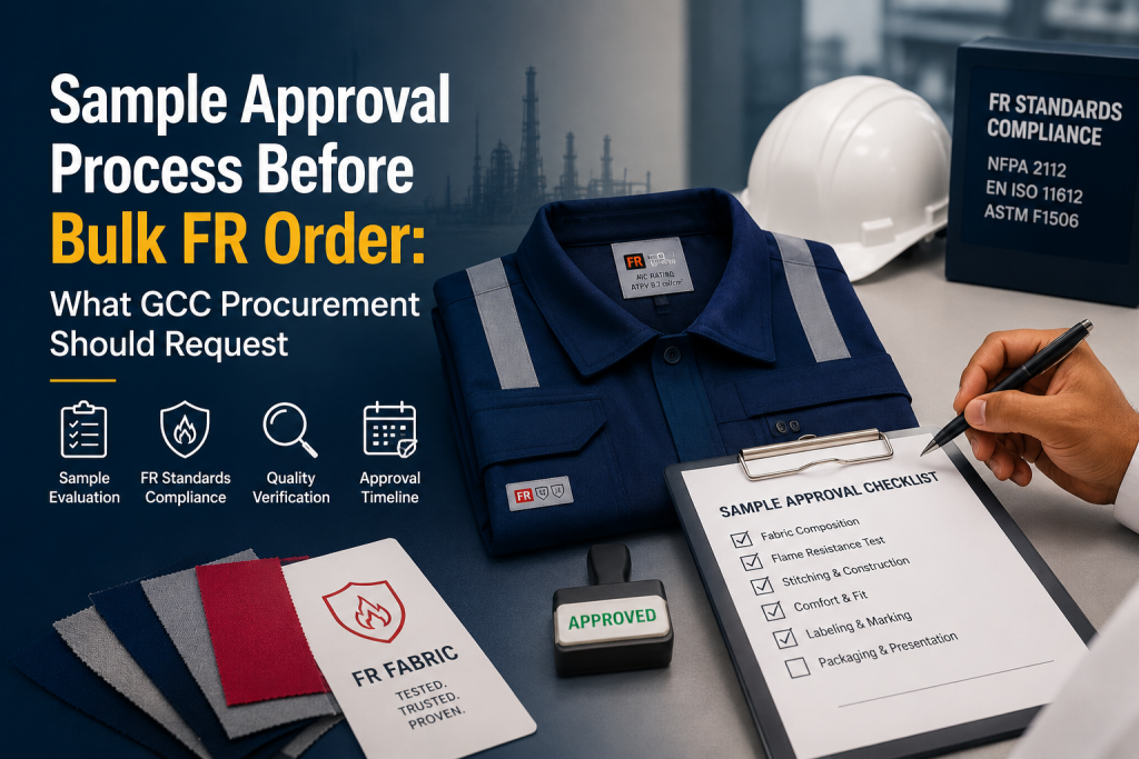 Sample Approval Process Before Bulk FR Order: What GCC Procurement Should Request