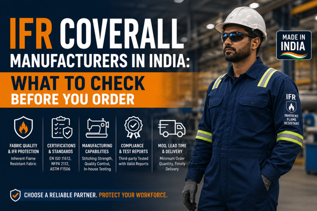IFR Coverall Manufacturers in India: What to Check Before You Order