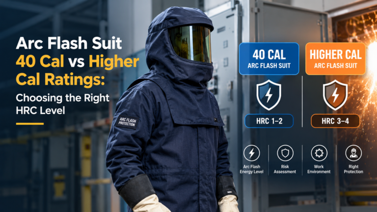 Arc Flash Suit 40 Cal vs Higher Cal Ratings: Choosing the Right HRC Level