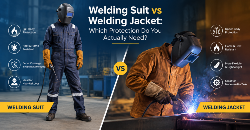Welding Suit vs Welding Jacket: Which Protection Do You Actually Need