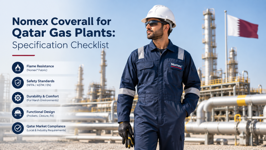 Nomex Coverall for Qatar Gas Plants: Specification Checklist