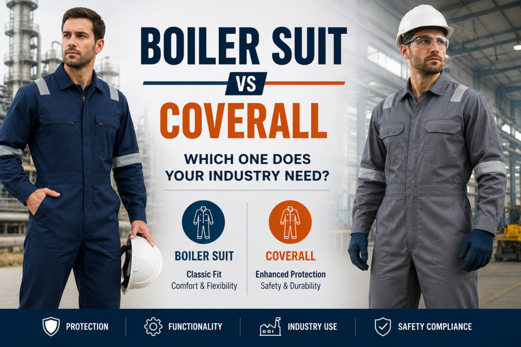 Boiler Suit vs Coverall: Which One Does Your Industry Need