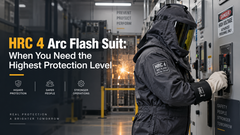 HRC 4 Arc Flash Suit: When You Need the Highest Protection Level