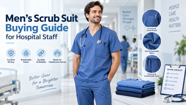 Men’s Scrub Suit Buying Guide for Hospital Staff