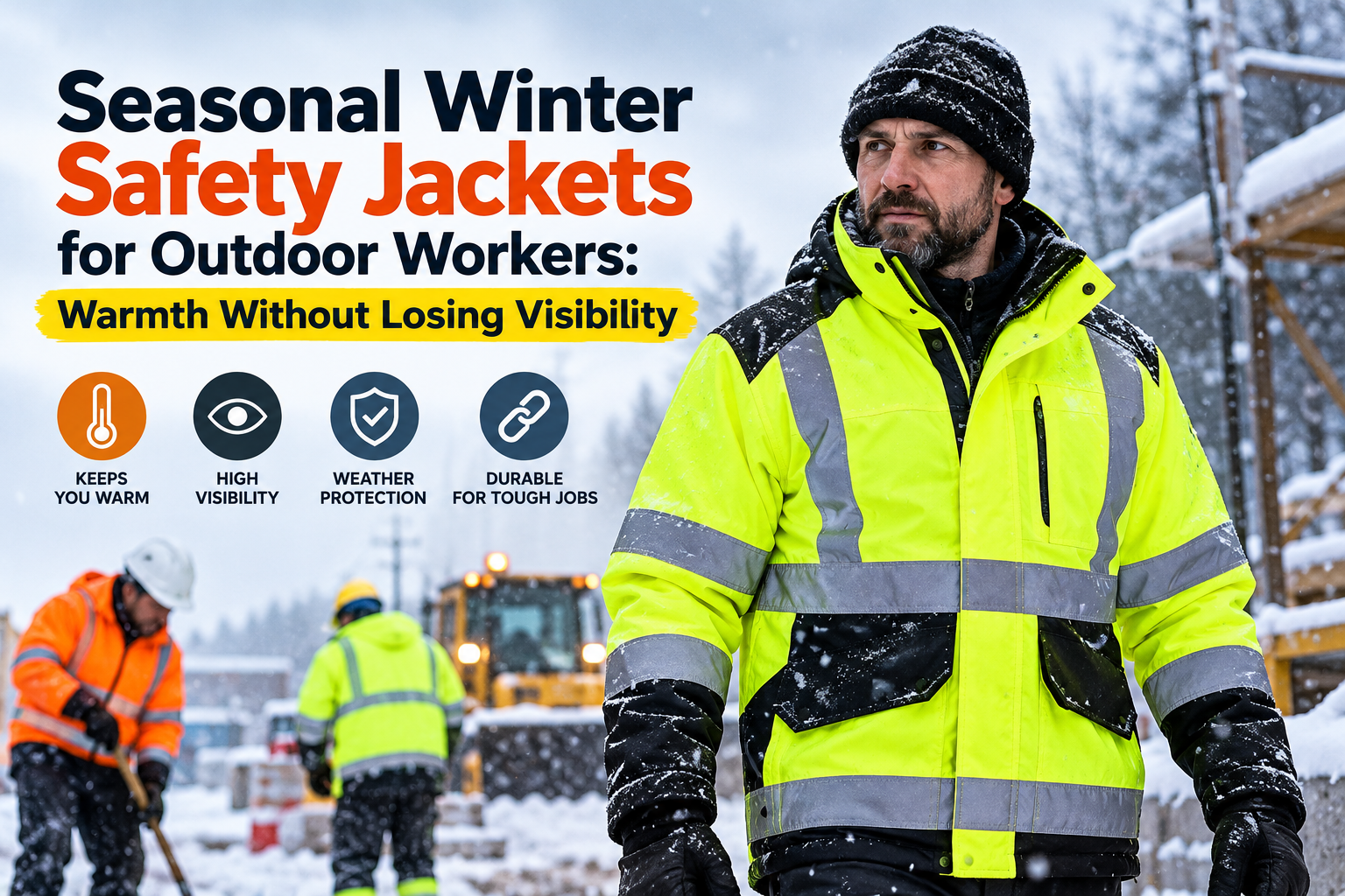 Seasonal Winter Safety Jackets for Outdoor Workers: Warmth Without Losing Visibility