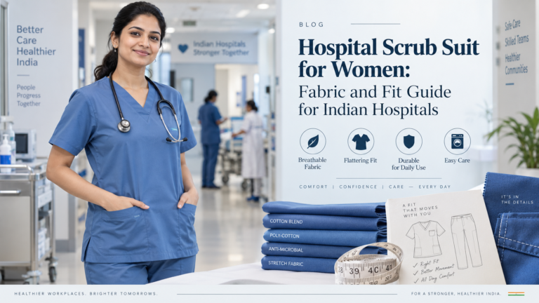 Hospital Scrub Suit for Women: Fabric and Fit Guide for Indian Hospitals